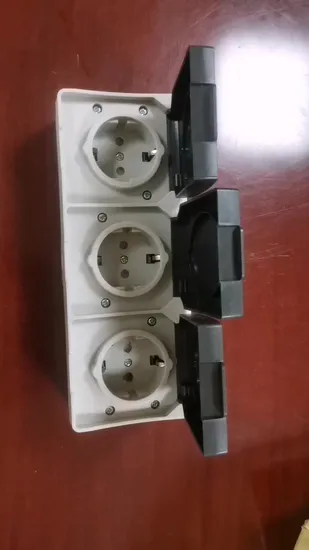 Outdoor Double Schuko Socket 250V IP44 