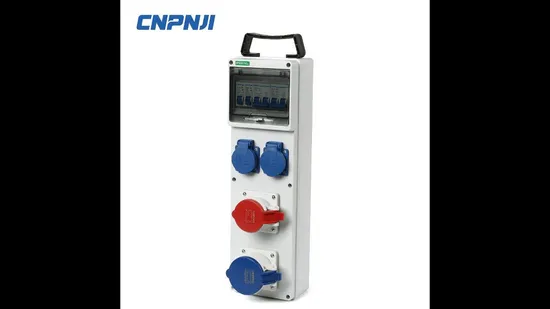 Wholesale Industrial Plug Socket Outdoor Waterproof IP67 Portable Power Junction Box Switch Socket 