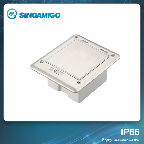 IP66 Outdoor Waterproof Instabus Eib Function Floor Socket Junction Box Outlet