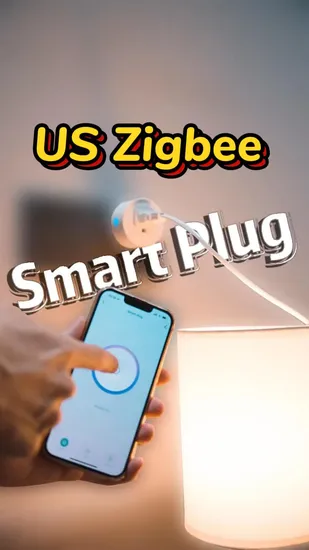 SLS Mini Zigbee Smart Plug Socket 16A with Energy Monitor Timing Function 