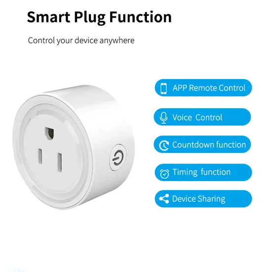 Tuya Zigbee WiFi Smart Socket Plug Timing Remote Control 