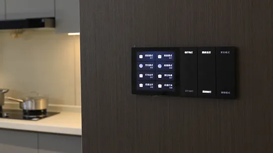 Leelen C10 Tuya Smart Home Modern Luxury Switch Alexa Voice Control Zigbee Smart Electric Light Wall Switch and Socket 
