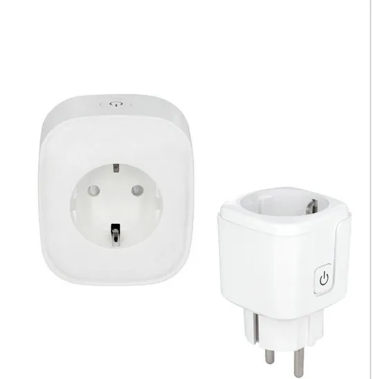 Zigbee Tuya Energy Monitor Timing/Remote Control Smart Socket EU Plug 