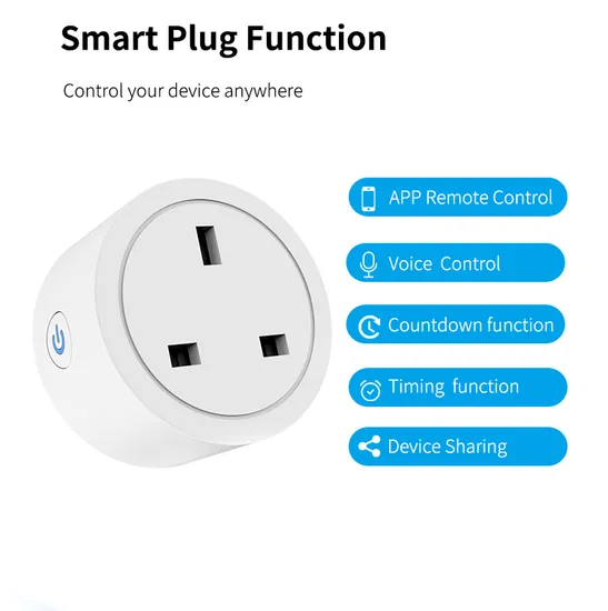 Zigbee Tuya WiFi Smart Plug UK Alexa Mini Smart Socket 