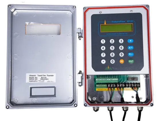Insertion Clamp on Type Ultrasonic Flowmeter Flow Sensor Digital Smart Water Modbus Mbus Output Residential 