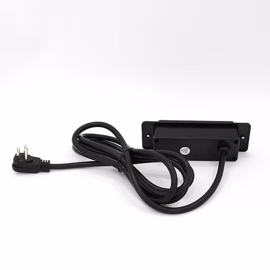 Baiyou Us Standards Customization for Office & Furniture Black Color Us Dual Power Outlets Smart Strip Desktop with USB Ports