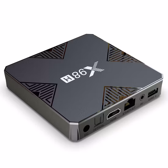 X98h Android 12.0 Smart TV Box Allwinner H618 Dual